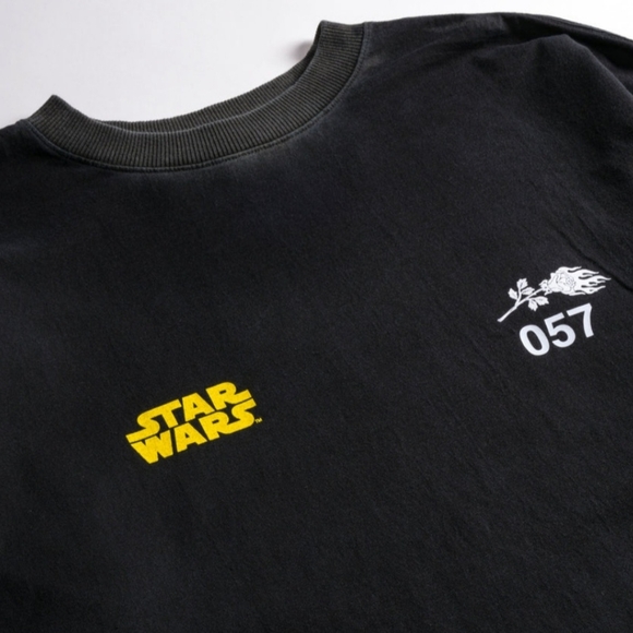 Civil Regime Star Wars Concrete "Green Crystal" 199X Oversized Tee - Picture 8 of 11